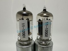 GE 12AX7A 1960’s Short Gray Plate Tubes PLATINUM MATCHED on AT1000 ECC83