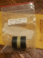 New Heathkit Ultrasonic Emitter & Detector Pair #434-34 for ET-18 Hero One Robot