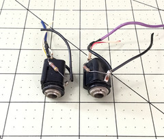 TEAC 3300 Reel to Reel Microphone Jacks – Left and Right 3300-10