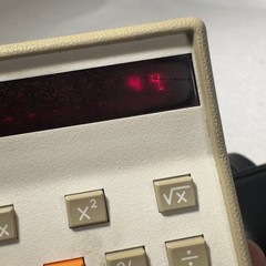 Vintage Summit Si-80 Calculator With Case & Power Cable