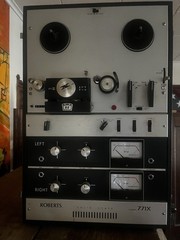 Vintage Roberts 771X Reel-to-Reel Tape Recorder w/ Reels – Complete – For Repair