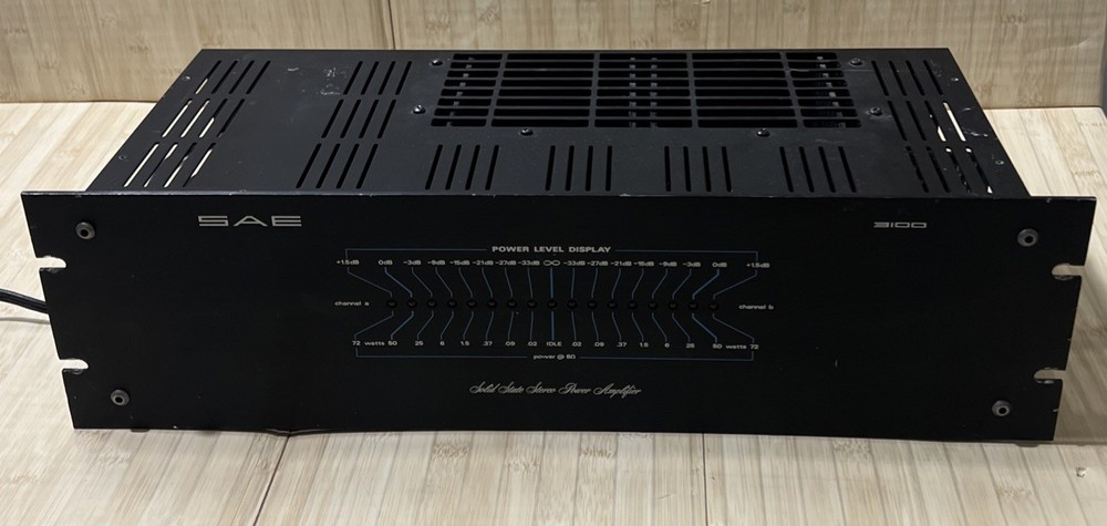 SAE 3100 – Solid State Stereo Power Amplifier – (PARTS ONLY)