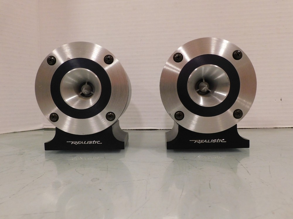 Realistic Super tweeters 40-1310A Updated “A” Version Excellent Working Cond.
