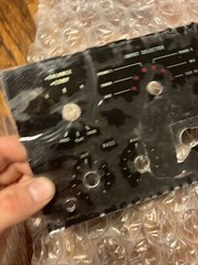 McIntosh C28 Glass Faceplate for Preamp – Vintage Has Flaking