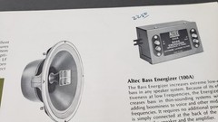 vtg Altec Catalog & Pricelist Finished Cabinet Floor Speakers Stereo Equipment B