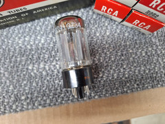 5AR4 GZ34 Vacuum Tube RCA NOS mullard great britain 4 notch