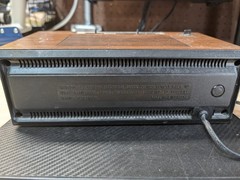 Vintage General Electric GE 7-4310F AM/FM Flip Digit Alarm Clock Radio Wood