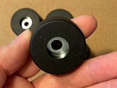 5 New FEET w/ hardware for Sansui AU-9900 Heavy-Duty Foot Parts