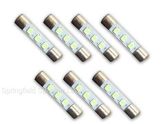 7 COOL BLUE 8V LED Lamp Fuse-Type Bulbs for Marantz 2215, 2220, 2220B – 7CB
