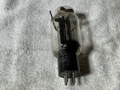 1956 UNITED USAF-596 RECTIFIER TUBE NOS BLACK PLATE 5U4G WE 274B 5U4 5AR4 GZ34