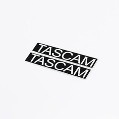 TASCAM BR-20 Tape Deck logo Badge Custom Aluminum 53.8mm(2.12″)X8.8mm(0.34″)