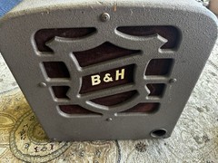 Vintage 1940s Bell & Howell Speaker With Cabinet 17”x16”x 10”1/2″ Speaker 12″