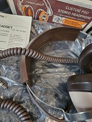 Vintage Realistic Custom Pro Stereo Headphones by Koss – Works – NEW Open Box