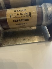 Sprague Vitamin Q Capacitors .2 – 2000 D.C Y131823