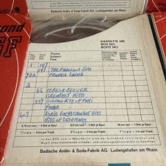 5 BASF Reel To Reel Tapes 2400 Ft With Cutter Box For Reel Tape West Germany