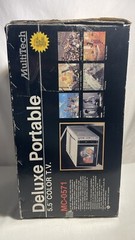 Multitech Deluxe Portable 5.5” Color T.V. MC-0571