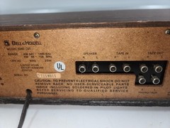Vintage Bell & Howell Model 3350 CST AM-FM Stereo Radio & 8 Track Player