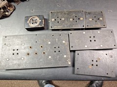 Vintage 4-pin Vacuum Tube Sockets Assorted