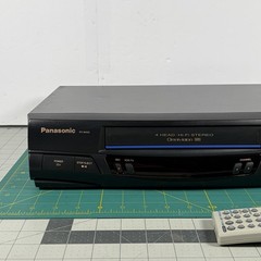 Panasonic PV-9450 4-Head Hi-Fi Stereo Omnivision VHS VCR Tested w/ Remote