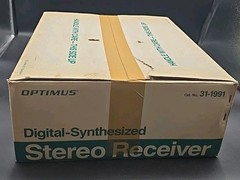 OPTIMUS STA-300 Digital Synthesized Stereo Receiver XTS 40 Speakers New NOS 90s