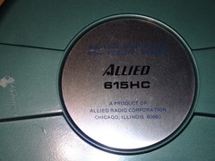 Pair Allied 615HC 15″ 8 Ohm 50 Watts 3-Way High Fidelity Speakers /Electro-Voice