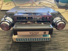 AUDIOVOX AM/FM MPX RADIO 8 Track Player Model C-977 Works Great New Belt Tested