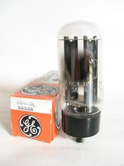 1960s GE 5U4GB 5AS4A Rectifier Tube – Hickok 539B tests @ 120/128, Min:54/54