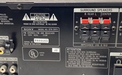 Vintage Sony STR-D915 AM/FM Stereo Receiver Audio Video Control Center Tested