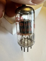 NOS 6LX8 Triode Pentode Vacuum Tube Packard Bell