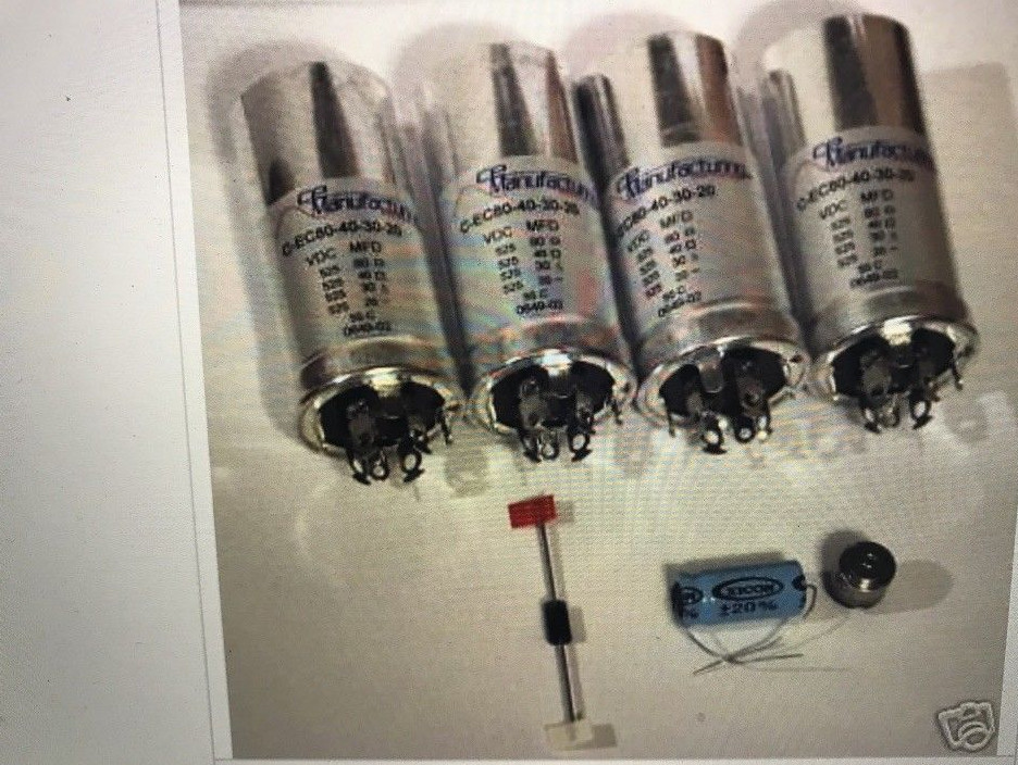 Deluxe Power Supply Capacitor Refurbish Kit McIntosh MC-275 Tube Amplifier