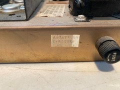 1960s Magnavox transistorized amplifier chassis Tube Amp Untested