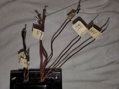 Silvertone Power Transformer 5.0V, 6.3V, 620V Direct Replacement Hammond 273CZ