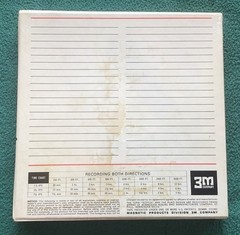 3M Scotch 200 1/4″ x 2400 ft Professional Audio Magnetic Tape Reel NEW SEALED