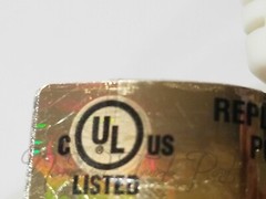 Replacement AC Power Cord for Vtg Roberts Reel to Reel Player 2-Pin Round Prongs