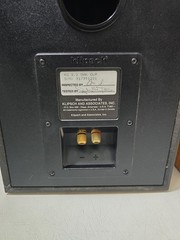 Klipsch KG 2.2 Oak Clear Speakers Set- Consecutive Serial Numbers-Vintage
