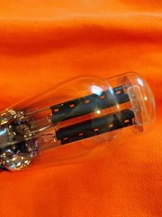 Rare Western Electric 274A Bottom Square Getter Black Plates