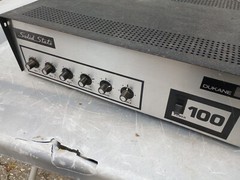 Dukane 100 Solid State Pa Amplifier