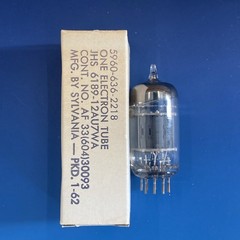 True NOS Gold 3-Mica SYLVANIA 6189/12au7 Tubes Maxi PreAmp 2 Tested M0371