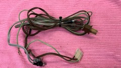 BSR Quanta 720 P182 & Others TurnTable OEM POWER AUDIO GROUND CONNECTOR + CABLES