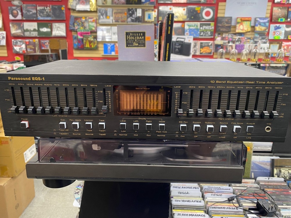Parasound EQS-1 (10 Band Equalizer (Parts and/or Repair Only).