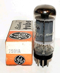 1 GE 7591 7591A Vacuum Tube Tested NOS Calibrated TV – 7