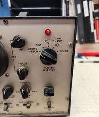 Letrotech Model V-7 Vectorscope Instrument for Testing BW and Color TVs, Vintage
