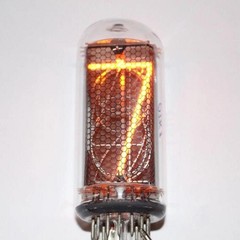 1x IN-18 ИН-18 Nixie Tube for Clock / Tested / Used / 1pcs in lot