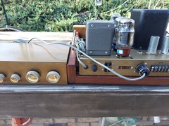 Heathkit W-5M amplifier and Heathkit WA-P2 Preamplifier