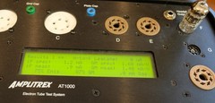 1959 ??? Amperex 12AX7 Quad “The Fisher” Tubes – Amplitrex Tested – I61