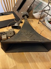 Vintage Klipsch speaker components ,crossover , k400 horn w/ k55v , K33J , k77