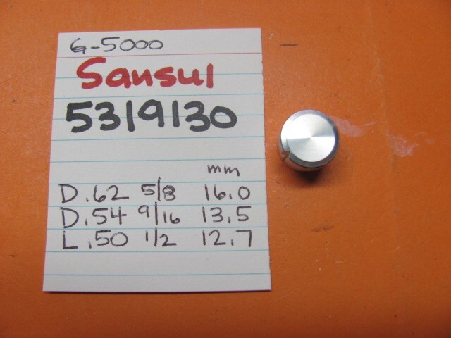📈SANSUI 5319130 BASS TREBLE BALANCE MIC KNOB G-5000 G-2000 G-3000 MORE RECEIVER