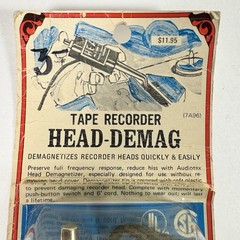 Audiotex Tape Recorder Head-Demag 30-112 NOS Sealed New Vtg
