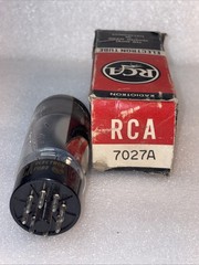 RCA 7027A Power Vacuum Tube Amplitrex Tested NOS NIB 108%