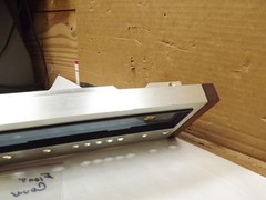 pioneer sx 525 receiver part Front Face Cover w/ screws
